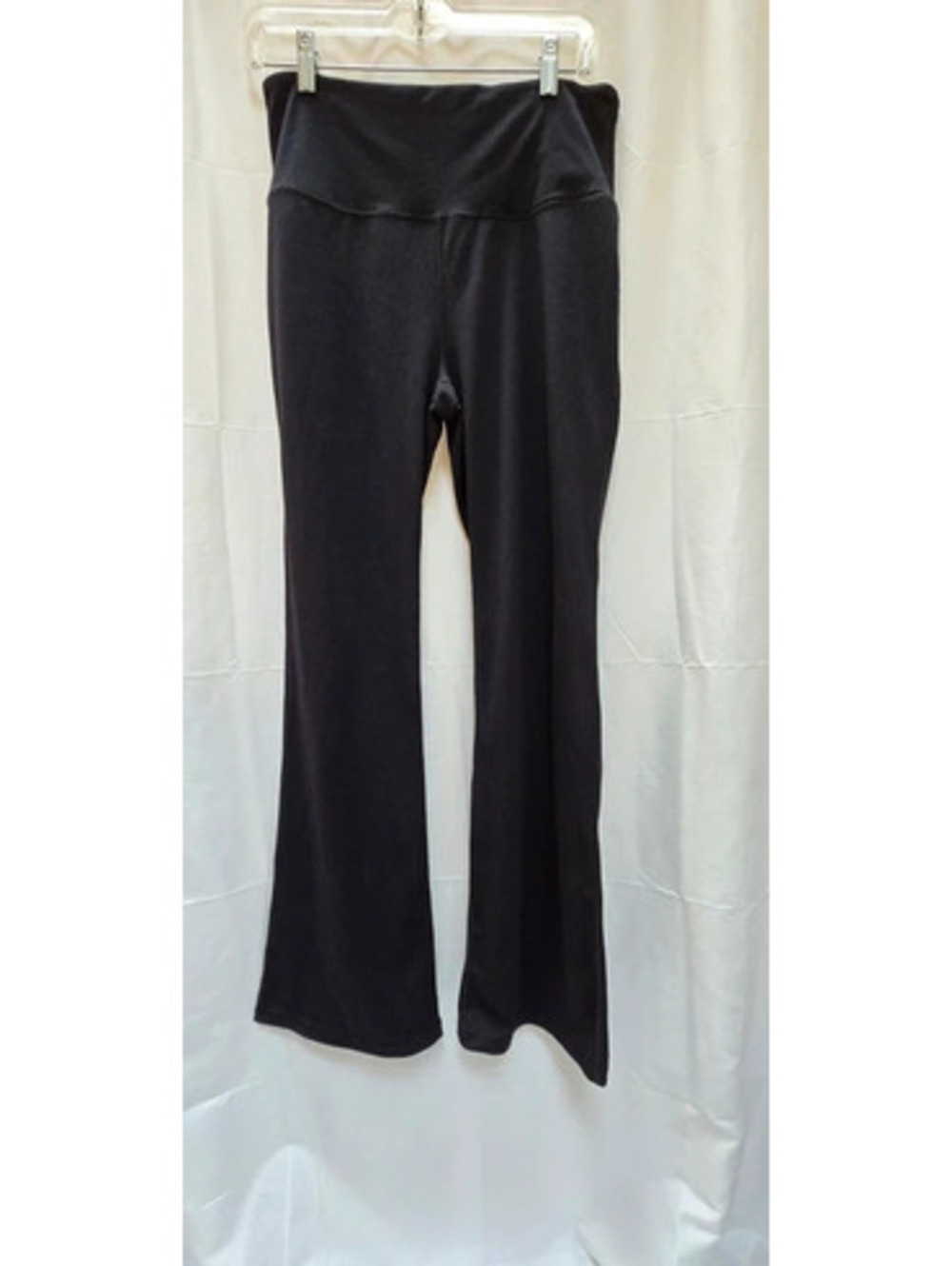 Black High-Waisted Flare Yoga Pants / Leggings